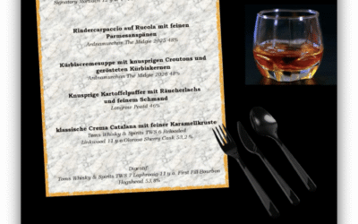 Whisky Dinner in der Tapas Bar